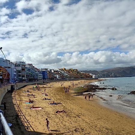 Estudio Vacacional W&G Las Canteras Con Bonitas Vistas Al Mar لاس بالماس دي غران كاناريا المظهر الخارجي الصورة