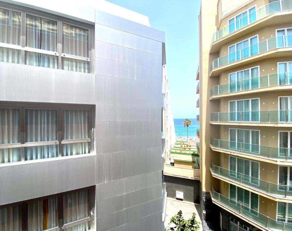 Estudio Vacacional W&G Las Canteras Con Bonitas Vistas Al Mar لاس بالماس دي غران كاناريا المظهر الخارجي الصورة